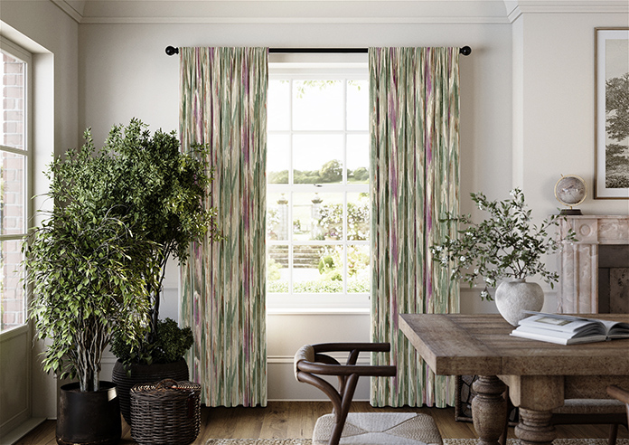 Bombay Velvet, Pink Crush - Made to Measure Curtain - Image 3